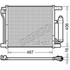 Радиатор охлаждения кондиционера DCN46021 DENSO