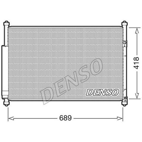 Drm36007 denso радиатор