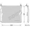 Радиатор системы охлаждения кондиционера DCN50034 DENSO