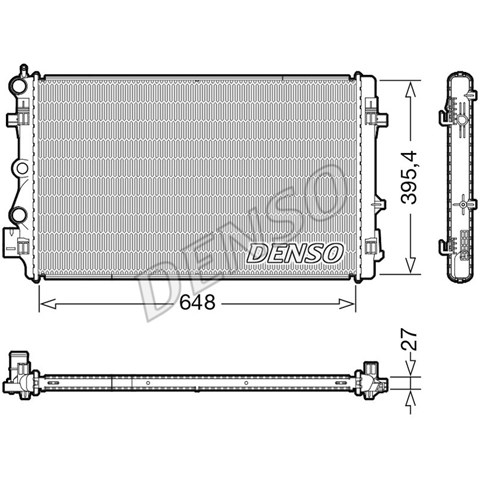 Радиатор водяной DRM32051 DENSO