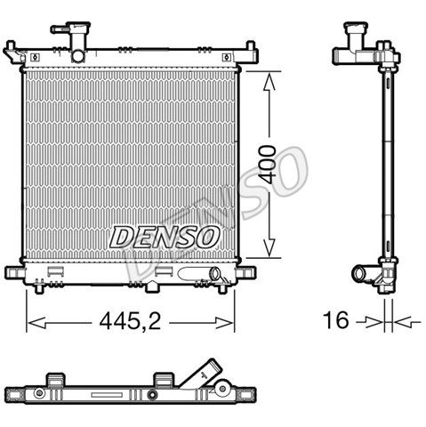 Радиатор DRM46066 DENSO