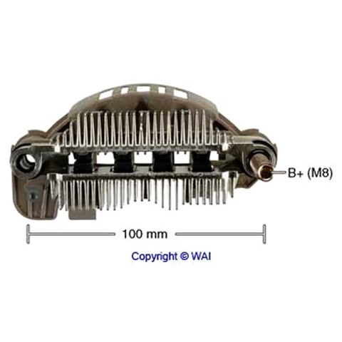 Диодный мост генератора IMR10058 TRANSPO