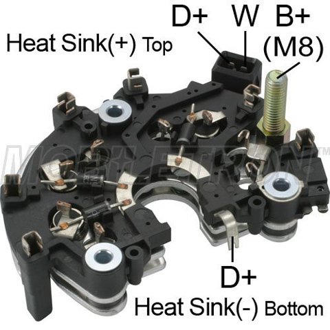 Диодный мост генератора Сеат Инка