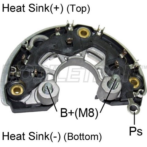 Выпрямитель диодный RB166H MOBILETRON