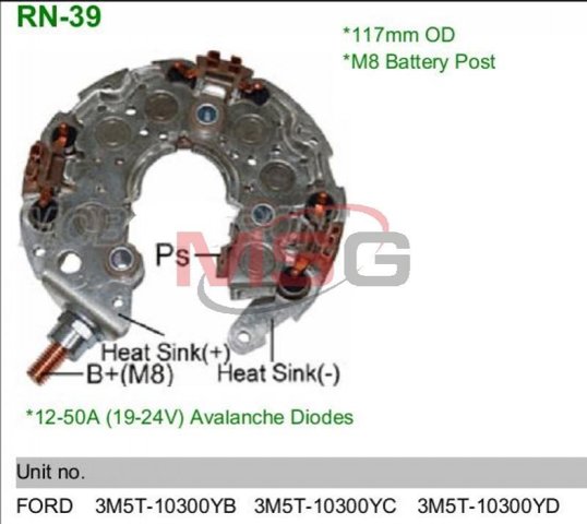 RN39 MOBILETRON Диодный мост купить в Ирпень