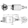 Втягивающее реле ZM1732 ZM