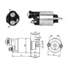 Втягуюче реле стартера ZM2705