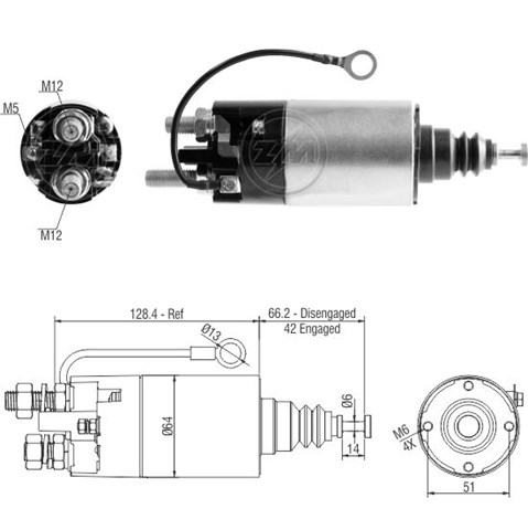 Втягивающее ZM2842 ZM