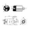 Втягивающее реле ZM6271 ZM