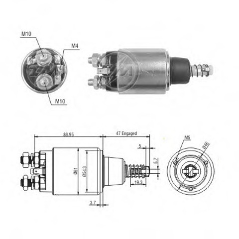 Втягивающее ZM6640 ZM