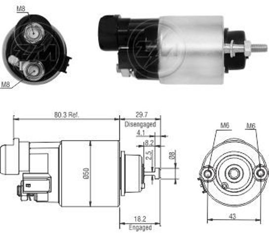 Втягивающее ZM6708 ZM