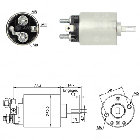 Втягивающее ZM781 ZM