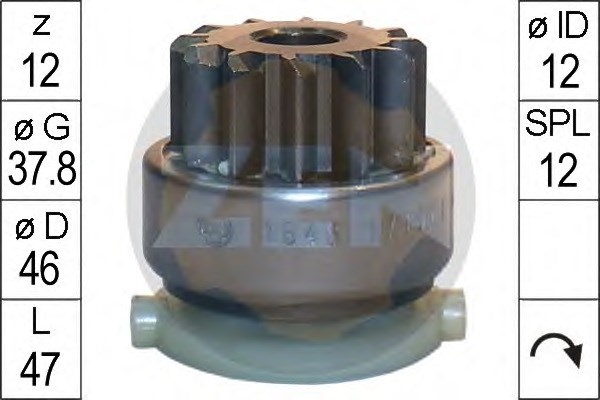 Привод стартера ZN1646 ZEN