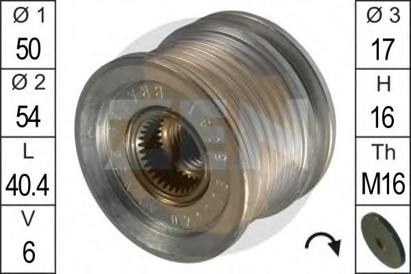 ZEN ZN5381 Шкив генератора в наличии Кривой Рог