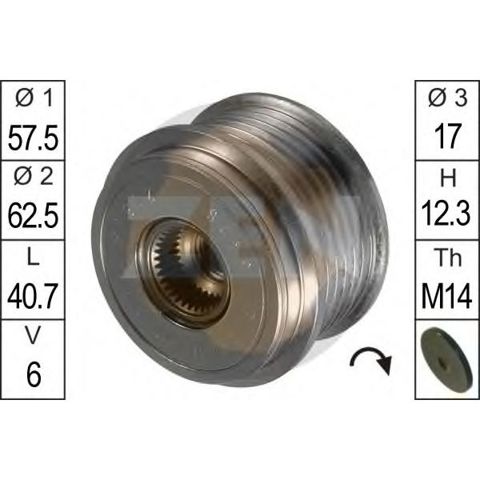 Муфта генератора ZN5428 ZEN