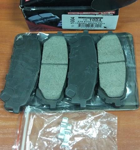 Задние колодки 161004 POWER STOP