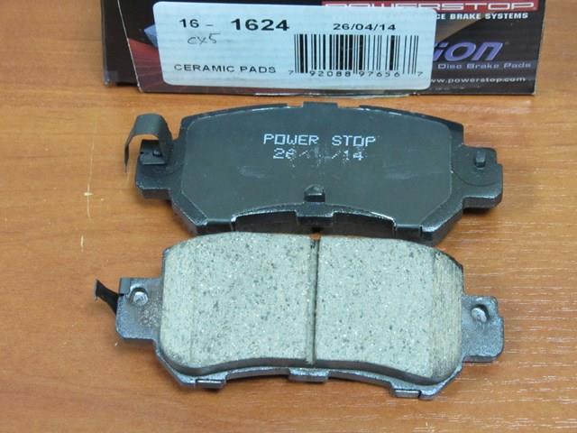 Задние колодки 161624 POWER STOP