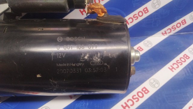 Стартер двигателя 0001108099 BOSCH