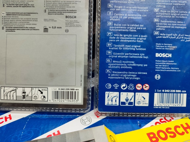 BOSCH 0242235988 Свеча зажигания в наличии Днепр