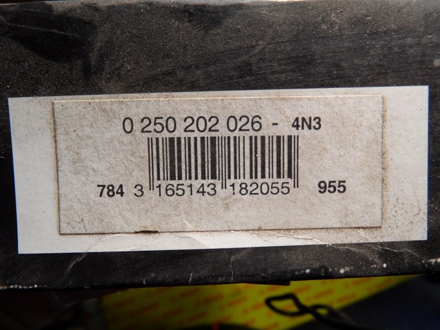 0250202026 BOSCH Свечи накала купить в Ужгород