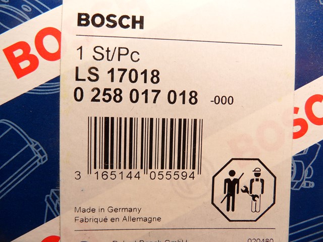 0258017018 BOSCH Лямбда-зонд, датчик кислорода до катализатора купить в Тернополь