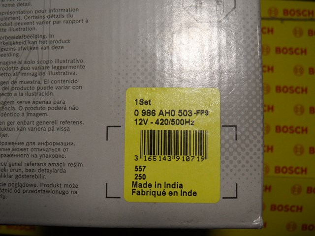 BOSCH 0986AH0503 Звуковой сигнал в наличии Каменское