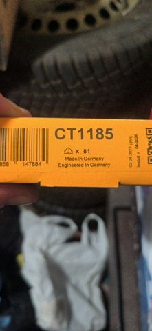 CT1185 Ремень агрегатов приводной купить Ужгород