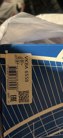 Ступицы задних колес VKBA6558 SKF