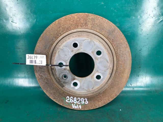Тормозной диск задний chevrolet volt 10- 23118061