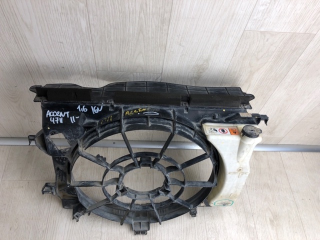 253801R600 HYUNDAI Диффузор вентилятора в сборе с мотором и крыльчаткой купить в Николаев