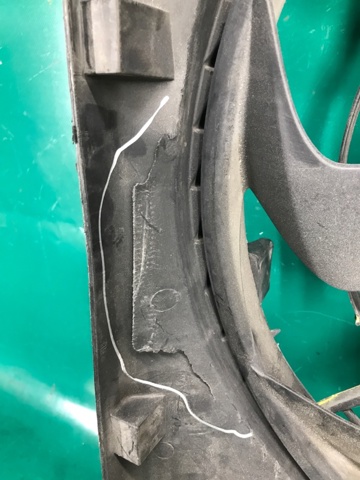 253803Q170 HYUNDAI Диффузор вентилятора в сборе с мотором и крыльчаткой купить в Ровно