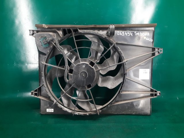 25380A9000 HYUNDAI Диффузор вентилятора в сборе с мотором и крыльчаткой купить в Сумы
