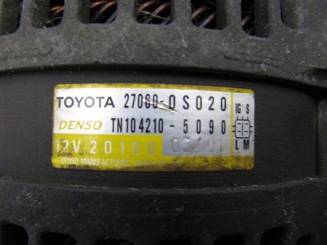 270600S020 TOYOTA Генератор купить в Черновцы