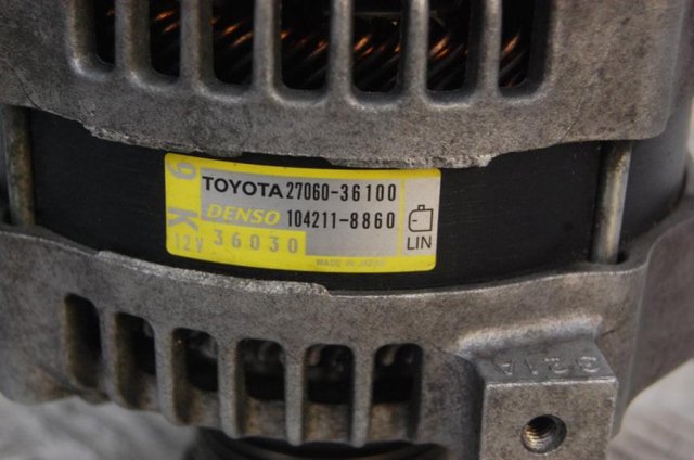 2706036100 TOYOTA Генератор купить в Ровно