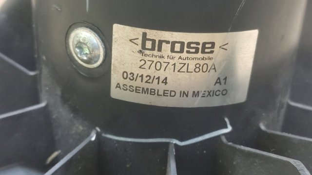 27226EA010 NISSAN Мотор вентилятора печки (отопителя салона) купить в Полтава