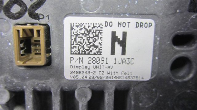 NISSAN 280911JA3C Дисплей многофункциональный в наличии Ирпень