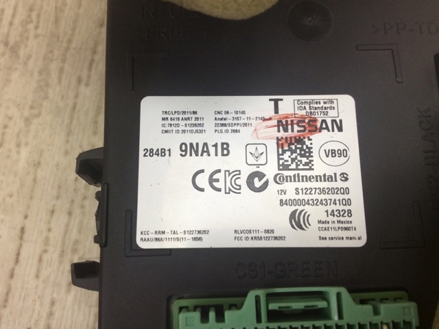 284B19NA1B NISSAN купить в Киев