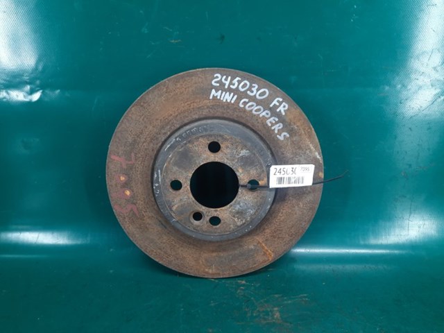 Тормозной диск передний mini cooper s clubman r55 05-14 34 11 6 858 652