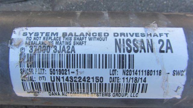 NISSAN 370003JA2A в наличии Черновцы