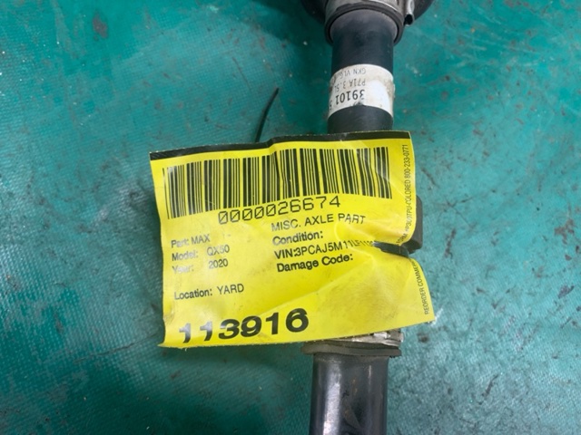 NISSAN 391015NA2A Полуось (привод) передняя левая в наличии Запорожье