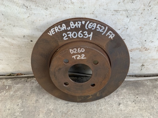 NISSAN 402061HL0E Передние тормозные диски в наличии Днепр