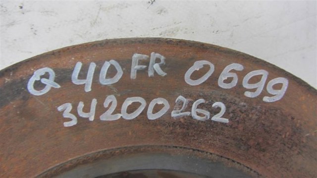 NISSAN 40206EG00B Диск тормозной передний в наличии Ирпень