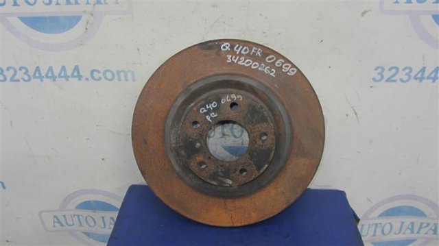40206EG00B NISSAN Диск тормозной передний купить в Одесса