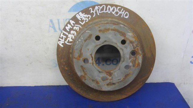 Тормозной диск задний nissan altima l33 12-18 43206-JA00A