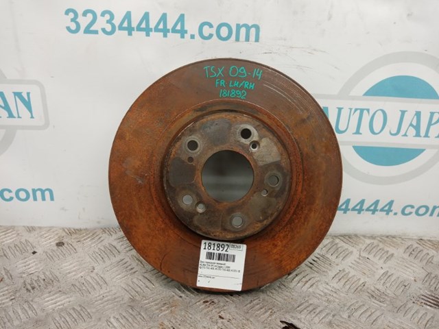 Тормозной диск передний acura tsx 08-14 45251-TA1-A01