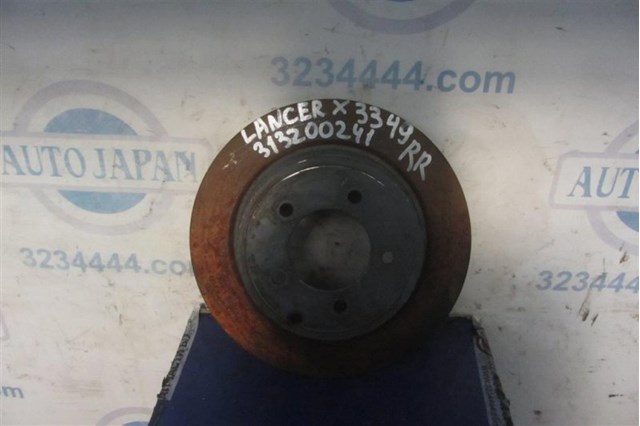 Тормозной диск задний mitsubishi lancer x 10 07-15 4615A121