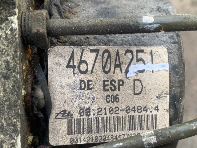 MITSUBISHI 4670A251 Блок АБС в наличии Николаев