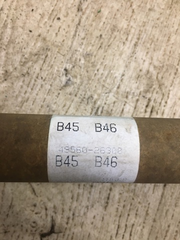 4957038700 HYUNDAI Вал привода полуоси промежуточный купить в Винница