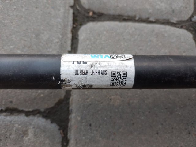 49600D7000 Полуось задняя купить Житомир