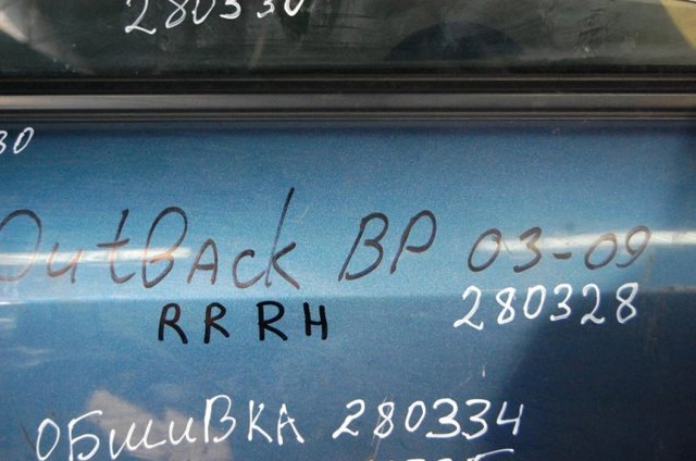 60409AG0619P SUBARU Дверь задняя правая купить в Винница